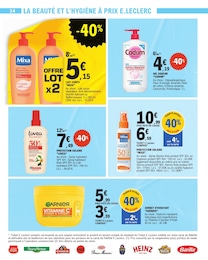 Offre Garnier dans le catalogue E.Leclerc du moment à la page 34