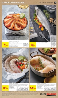 Promotion Saumon dans le prospectus Intermarché Super, valable du 22/09/2026 au 04/10/2026 Promo Saumon dans le catalogue Intermarché Super du moment à la page 13