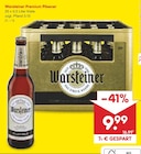 Premium Pilsener im Angebot bei Netto Marken-Discount in Friedrichshafen Premium Pilsener Angebote von Warsteiner bei Netto Marken-Discount Friedrichshafen für 9,99 €