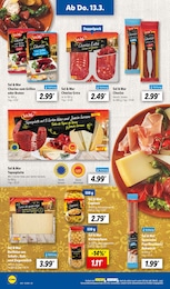 Lidl Hartkaese im Prospekt 