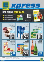 Aktueller E xpress Supermarkt Prospekt in Unteregg und Umgebung, "Wir lieben Lebensmittel." mit 4 Seiten, 29.06.2026 - 04.07.2026