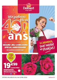 Catalogue Delbard "Le jardinage sport préféré des français !" à Châtillon-sur-Cher et alentours, 12 pages, 02/05/2024 - 12/05/2024