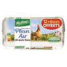 Oeufs de poules elevees en plein air tous calibres - MATINES à 3,30 € dans le catalogue U Express