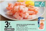 Crevettes cuites décortiquées ASC - Delpierre - E.Leclerc à Montreuil Crevettes cuites décortiquées ASC - Delpierre en promo chez E.Leclerc Montreuil à 3,85 €