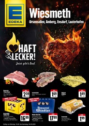 Supermarkt Prospekt von EDEKA Sulzbach-Rosenberg EDEKA Prospekt: "HERZHAFT LECKER!", 2 Seiten, 19.05.2025 - 24.05.2025