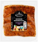 Schweine-Rückensteaks Angebote von Butcher's Barbecue bei REWE Moers für 4,79 €