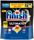 Ultimate Geschirrreiniger Tabs Angebote von Finish bei REWE Germering für 6,99 €