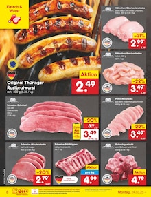 Fleisch im Netto Marken-Discount Prospekt "Aktuelle Angebote" mit 60 Seiten (Rostock)