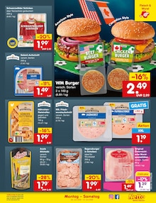 Wurst im aktuellen Netto Marken-Discount Prospekt (München) Wurst im Netto Marken-Discount Prospekt "Aktuelle Angebote" mit 67 Seiten (München)