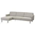 4er-Sofa mit Récamiere links Viarp beige/braun/Metall mit Récamiere links/Viarp beige/braun Angebote von GRILLSTORP bei IKEA Braunschweig für 949,00 €