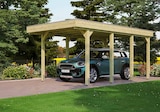 Flachdach-Einzelcarport „Friesland“ Angebote von Skan Holz bei OBI Germering für 1.699,00 €