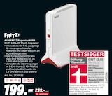 AVM Repeater 6000 Wi-Fi 6 WLAN Mesh-Repeater Angebote von FRITZ! bei MediaMarkt Saturn Jena für 199,00 €