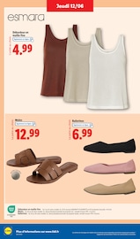 Chaussures Femme Angebote im Prospekt "Le vrai prix des bonnes choses" von Lidl Chaussures Femme Angebote im Prospekt "Le vrai prix des bonnes choses" von Lidl auf Seite 44