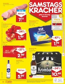 Krombacher im Netto Marken-Discount Prospekt "Aktuelle Angebote" mit 56 Seiten (Euskirchen)