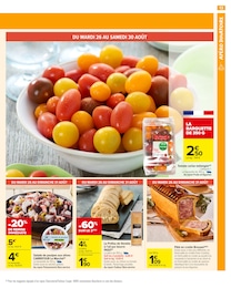 Prix et réduction Tomate Cerise dans le prospectus Carrefour Market en cours Offre Tomate Cerise dans le catalogue Carrefour Market du moment à la page 15