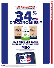 Offre Café Grains dans le catalogue Carrefour du moment à la page 39