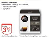 Espresso Intenso im Angebot bei GLOBUS in Krefeld Espresso Intenso Angebote von Nescafé Dolce Gusto bei GLOBUS Krefeld für 3,79 €
