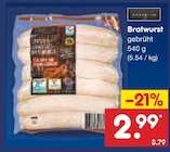 Aktuelle Bratwurst Angebote bei Netto Marken-Discount in Mannheim Aktuelles Bratwurst Angebot bei Netto Marken-Discount in Mannheim ab 2,99 €