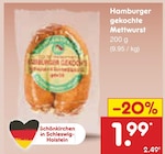 Hamburger gekochte Mettwurst im Netto Marken-Discount Prospekt Hamburger gekochte Mettwurst von  im aktuellen Netto Marken-Discount Prospekt für 1,99 €