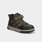 Baskets montantes à scratchs multicolore garçon en promo chez La Halle Baskets montantes à scratchs multicolore garçon dans le catalogue La Halle