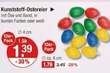 Kunststoff-Ostereier von  im aktuellen V-Markt Prospekt für 1,39 €