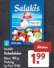 Schafskäse Natur Angebote von Salakis bei ALDI SÜD Mülheim für 1,99 €