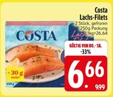 Lachs-Filets von Costa im aktuellen EDEKA Prospekt für 6,66 €
