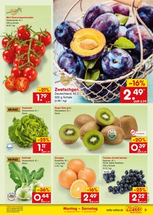 Weintrauben im Netto Marken-Discount Prospekt "Aktuelle Angebote" mit 73 Seiten (Nürnberg)