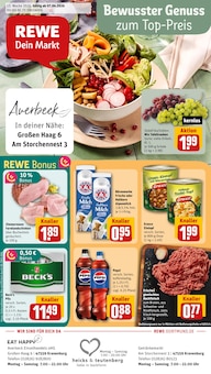 REWE Prospekt Dein Markt mit 25 Seiten