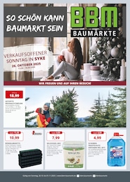 Baumärkte Prospekt von BBM Baumarkt Weyhe BBM Baumarkt Prospekt: "So schön kann Baumarkt sein", 16 Seiten, 26.10.2025 - 01.11.2025