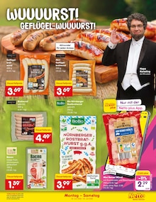 Bratwurst im Netto Marken-Discount Prospekt "Aktuelle Angebote" mit 74 Seiten (Mönchengladbach)