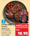 Pfeffer-Hüftsteak bei Kaufland im Freising Prospekt für 18,95 €