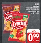 EDEKA Elstertrebnitz - Crunchips Paprika Angebot im Prospekt Crunchips Paprika bei EDEKA im Elstertrebnitz Prospekt für 0,99 €