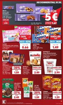 Nutella im aktuellen Kaufland Prospekt (Gummersbach) Nutella im Kaufland Prospekt "Hier bin ich richtig" mit 76 Seiten (Gummersbach)