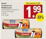 Fixierband Müllbeutel im Angebot bei WEZ in Minden Fixierband Müllbeutel Angebote von Swirl bei WEZ Minden für 1,99 €