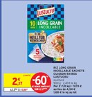 Riz long grain incollable sachets cuisson 5x180g - Lustucru en promo chez Intermarché Riz long grain incollable sachets cuisson 5x180g - Lustucru dans le catalogue Intermarché