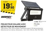 Promo Projecteur solaire avec détecteur de mouvement à 19,90 € dans le catalogue Tout Faire à La Couronne