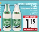 E center Schwabmünchen - Frische Bergbauern-Milch 1,5% Fett Angebot im Prospekt Frische Bergbauern-Milch 1,5% Fett bei E center im Schwabmünchen Prospekt für 1,19 €