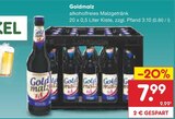 alkoholfreies Malzgetränk im Netto Marken-Discount Prospekt alkoholfreies Malzgetränk von Goldmalz im aktuellen Netto Marken-Discount Prospekt für 7,99 €