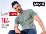 Tee-shirt homme - LEVI'S à 16,99 € dans le catalogue Intersport