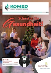 Aktueller KoMed Medical Vertriebs GmbH & Co KG Hauptverwaltung Prospekt mit Massagegerät, "Schenken Sie Gesundheit!", Seite 1