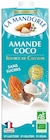 Boisson d'amande coco - LA MANDORLE en promo chez NaturéO Boisson d'amande coco - LA MANDORLE dans le catalogue NaturéO