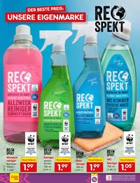 Netto Marken-Discount Reinigungsmittel im Prospekt Netto Marken-Discount Reinigungsmittel im Prospekt