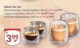 Espressogläser im Angebot bei GLOBUS in Amberg Espressogläser Angebote bei GLOBUS Amberg für 3,99 €