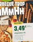 Fresh Vendôme - Promo Chipolatas x6 Promo Chipolatas x6 à 3,49 € dans le catalogue Fresh à Vendôme