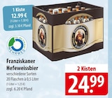 Aktuelle Franziskaner Angebote bei famila Nordost in Lübeck Aktuelles Franziskaner Hefeweissbier Angebot bei famila Nordost in Lübeck ab 12,99 €