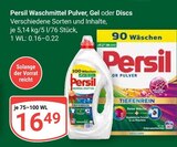 Waschmittel Pulver Angebote von Persil bei GLOBUS Oberursel für 16,49 €