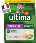Auchan Supermarché Notre-Dame-de-Gravenchon - Promo CROQUETTE POUR CHAT STÉRILISÉ ADULTE AU SAUMON ULTIMA Promo CROQUETTE POUR CHAT STÉRILISÉ ADULTE AU SAUMON ULTIMA à 29,99 € dans le catalogue Auchan Supermarché à Notre-Dame-de-Gravenchon