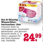 Wasserfilterkartuschen 12er im Angebot bei E center in Weinheim Wasserfilterkartuschen 12er Angebote von Gut & Günstig bei E center Weinheim für 24,99 €