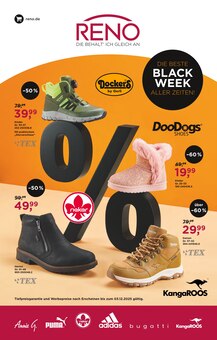 Schuhe im RENO Prospekt "DIE BEHALT' ICH GLEICH AN" mit 8 Seiten (Lübeck)